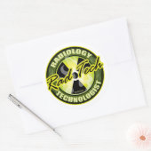 Sticker Rond Rad Tech (Enveloppe)