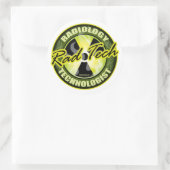 Sticker Rond Rad Tech (Sac)