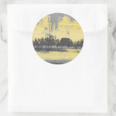 Sticker Rond Radar II (Sac)