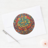 Sticker Rond "Radiant Dub" (Enveloppe)