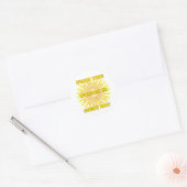 Sticker Rond Radiant Positivity (Enveloppe)