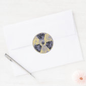 Sticker Rond Radiation -cl-dist (Enveloppe)