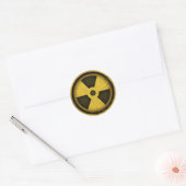 Sticker Rond Radiation -cl-dist-2 (Enveloppe)