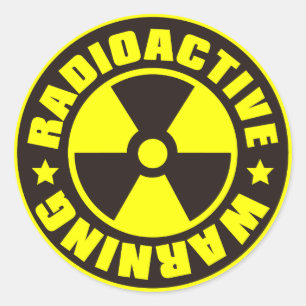 Sticker Rond Radiation_S