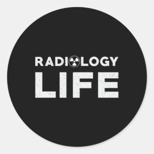 Sticker Rond Radiologie Vie Tech Rad Technologue Xray Tech