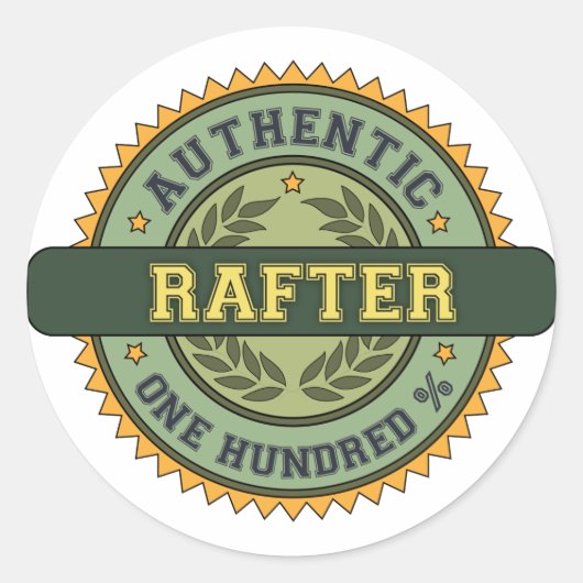 Sticker Rond Rafter authentique (Devant)