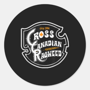 Sticker Rond Ragweed canadien
