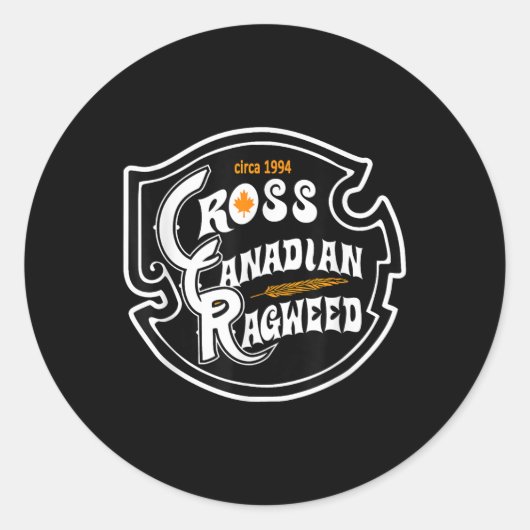Sticker Rond Ragweed canadien (Devant)