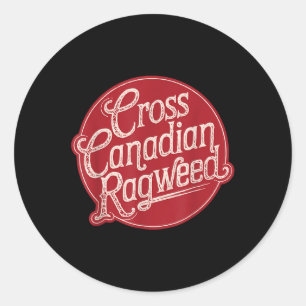 Sticker Rond Ragweed canadien