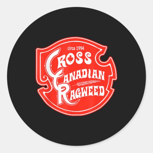 Sticker Rond Ragweed canadien (Devant)