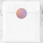 Sticker Rond Rainbow été (Sac)