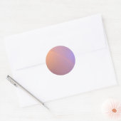Sticker Rond Rainbow été (Enveloppe)
