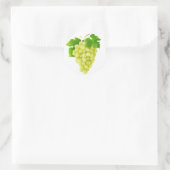 Sticker Rond Raisin blanc (Sac)