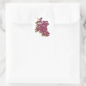 Sticker Rond Raisins (Sac)