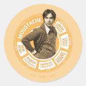 Sticker Rond Rajesh Info Graphic (Devant)