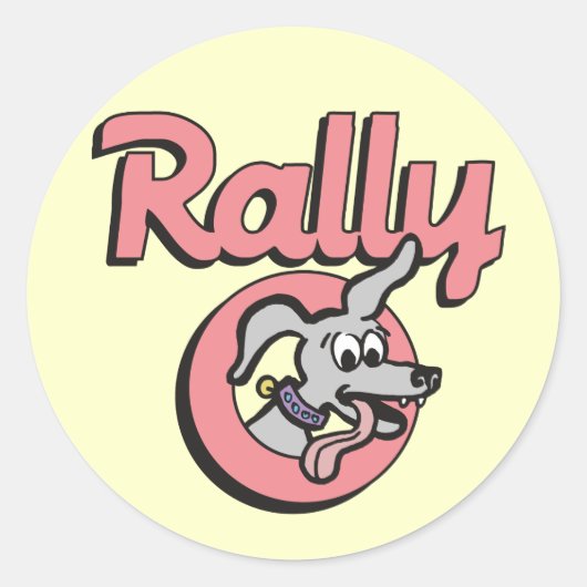 Sticker Rond Rally-O 4B (Devant)