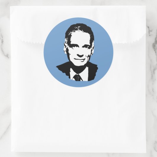 Sticker Rond Ralph Nader (Sac)
