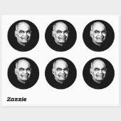 Sticker Rond Ram Nath Kovind (Feuille)