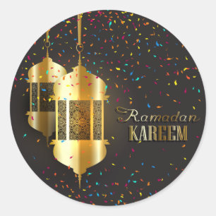 Sticker Rond Ramadan