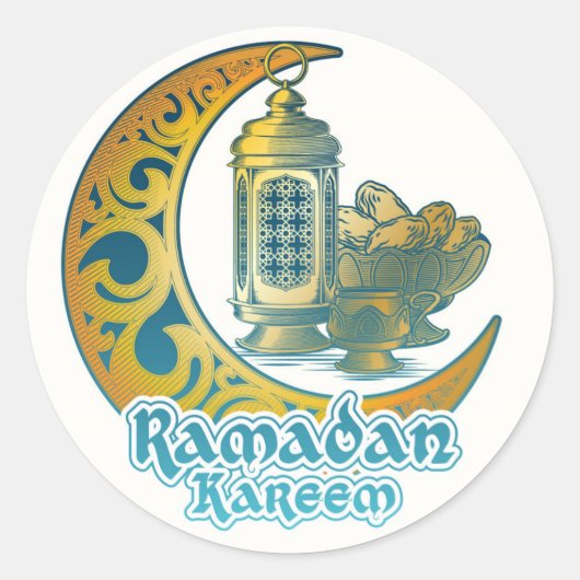 Sticker Rond Ramadan (Devant)