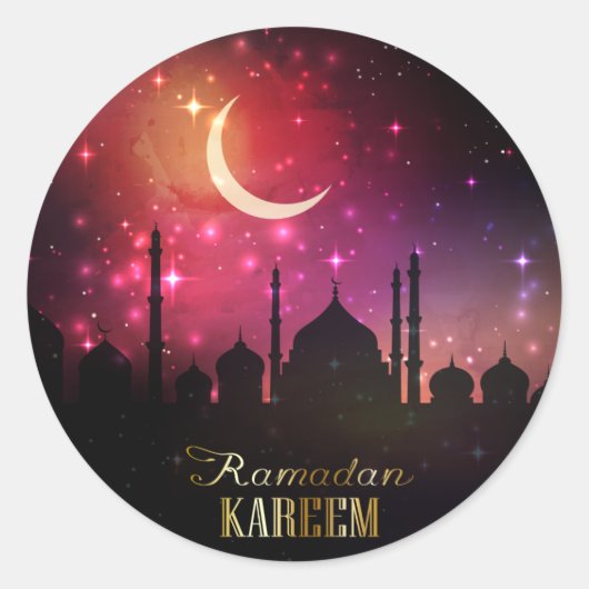 Sticker Rond Ramadan (Devant)