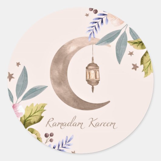 Sticker Rond Ramadan (Devant)