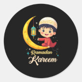 Sticker Rond Ramadan Kareem (Devant)