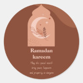 Sticker Rond Ramadan Kareem (Devant)