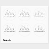 STICKER ROND RAMADAN RAMADAN KAREEM RAMADAN MUBARAK (Feuille)