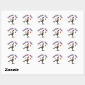 Sticker Rond Ramblin Man (Feuille)
