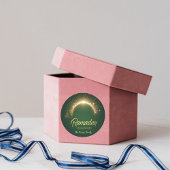 Sticker Rond Ramdan Kareem Holiday 