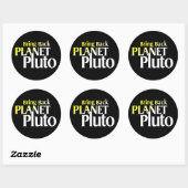 Sticker Rond Ramenez Pluton Planète (Feuille)