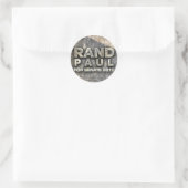 Sticker Rond Rand Paul (Sac)