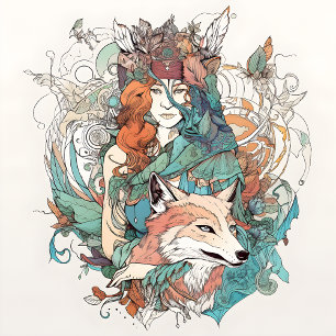 Sticker Rond Randonnée fleur sauvage Boot : Sentez la liberté !