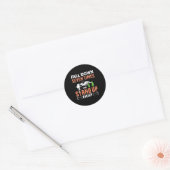 Sticker Rond Randonnée Huit (Enveloppe)