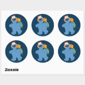 Sticker Rond Randonnée Monster Cookie (Feuille)