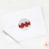 Sticker Rond rangée d'oeufs (Enveloppe)