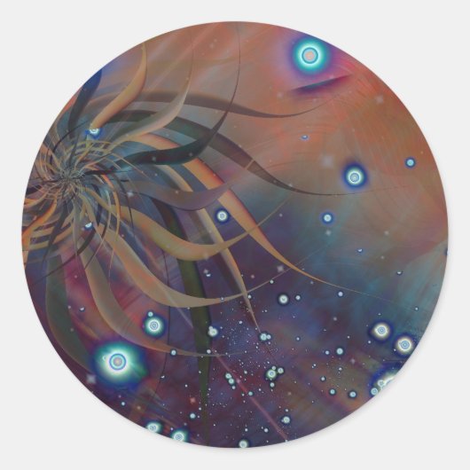 Sticker Rond Rapidité pernicieuse (Devant)