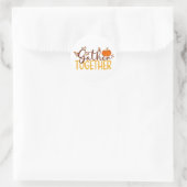 Sticker Rond Rassembler (Sac)