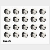 Sticker Rond Rat en train de couler ! (Feuille)