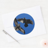 Sticker Rond ravages (Enveloppe)