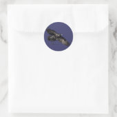 Sticker Rond Raven Stckers (Sac)