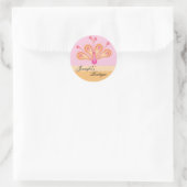 Sticker Rond Ravi ! (Sac)