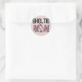 Sticker Rond Rayon MOM (Sac)