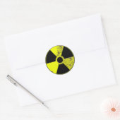 Sticker Rond Rayonnement (Enveloppe)