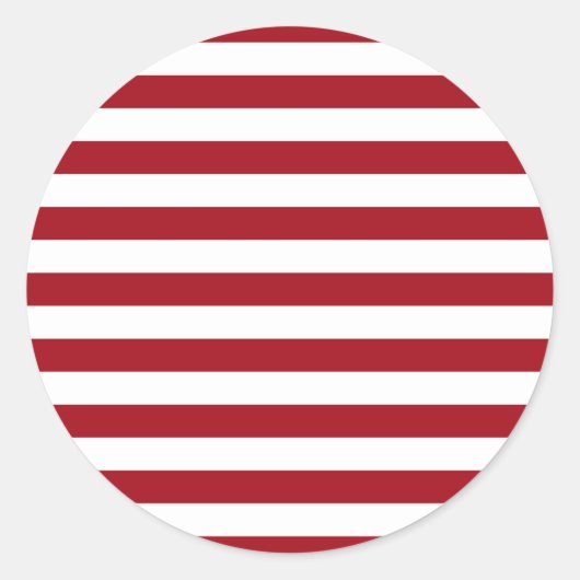 Sticker Rond rayures de drapeau de latvia (Devant)