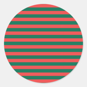 Sticker Rond rayures du drapeau du bangladesh