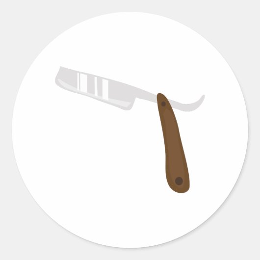 Sticker Rond Razor droit (Devant)