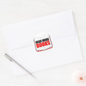 Sticker Rond Read More Books (Enveloppe)