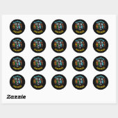 Sticker Rond Reading Adventure Library Student Teacher Book (Feuille)